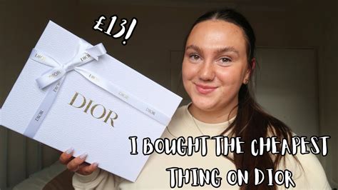 the cheapest thing on dior.